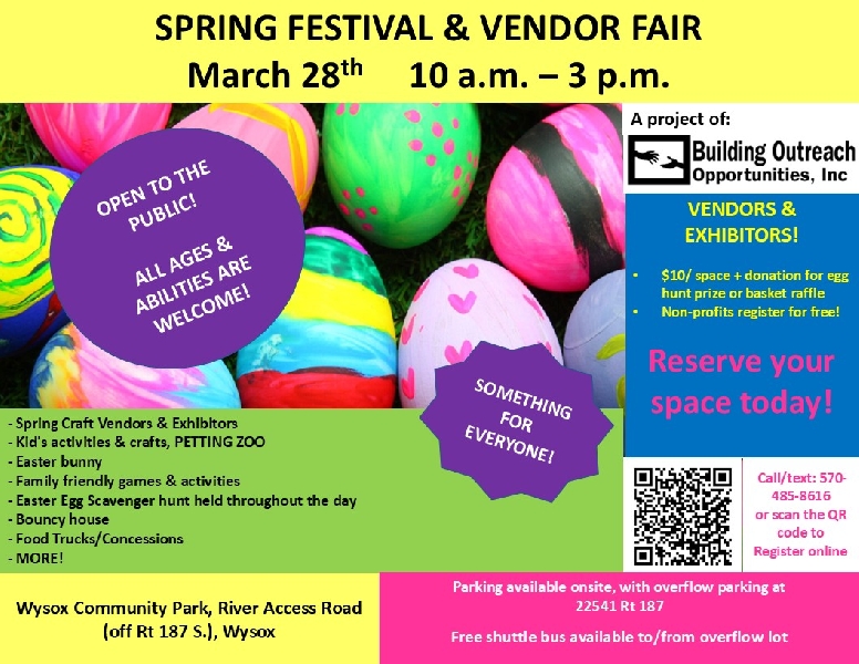 Spring festival and Easter event for all ages and abilities